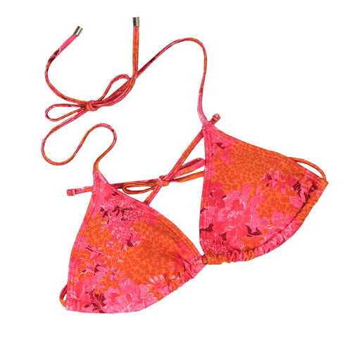 RUTHIEY-Swimwear-Triangle Bikini TopÔøω?¬®¬´Ôøω?¬®¬´Ôøω?¬®¬´Bold And Bright, This Ted Baker Bikini Top Offers Light Coverage, Perfect Showcasing Sunkissed Skin. It Has A Self-Tying Halter Strap At The Nape For Adjustable Wear And Is Topped With The Brand'S Signature Sleek Hardware.- Ted Baker Romania